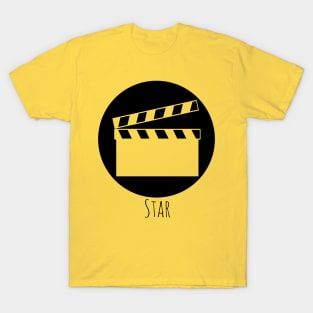 Clap Board - Star T-Shirt